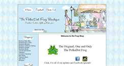 Desktop Screenshot of polkadot-frog.com